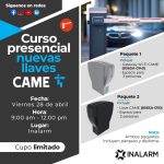 Curso presencial Nuevas llaves CAME