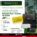 Webinar - Paneles Plus y Fuente de poder ZKTeco