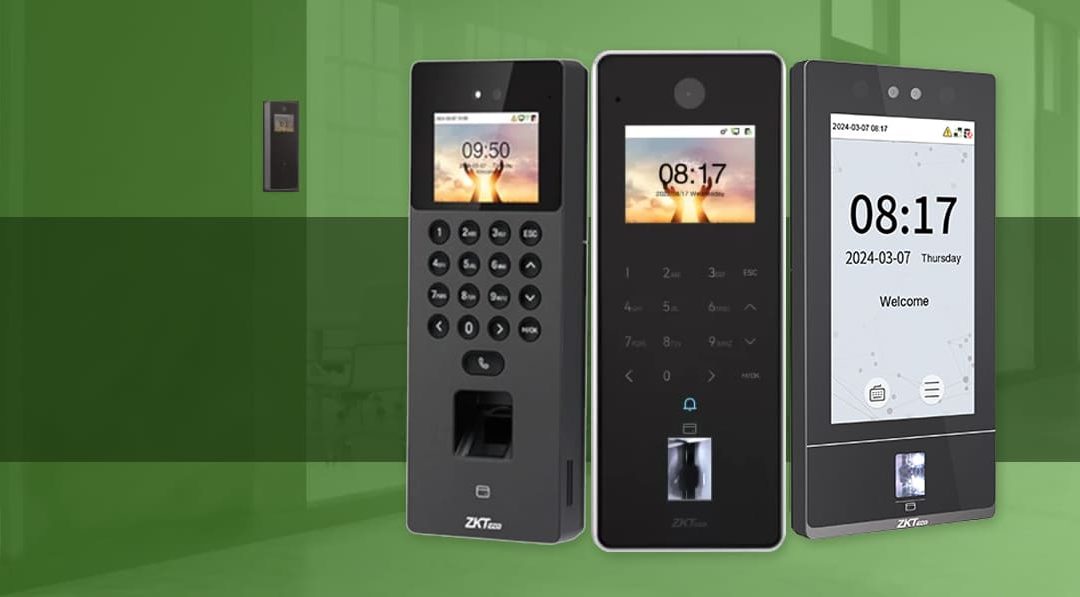 Terminales biométricos ZKTeco para control de acceso y asistencia
