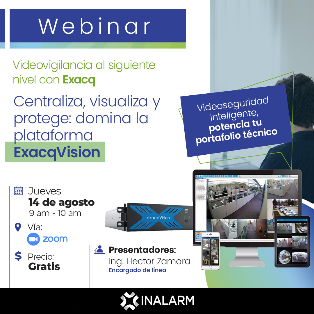 Webinar comercial - Exacq