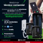Webinar - Intercomunicadores multiapartamento