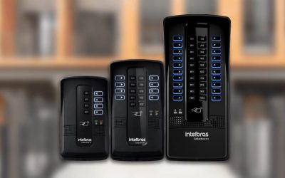 Intercomunicadores multiapartamento Collective Intelbras