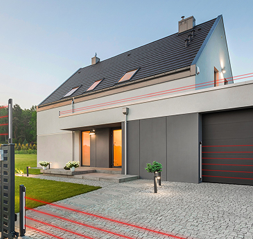 Sensores infrarrojos de exterior