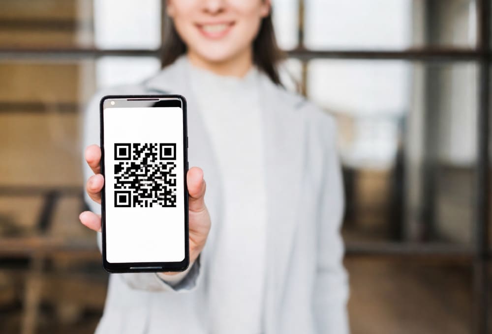 Código QR para acceso de visitantes