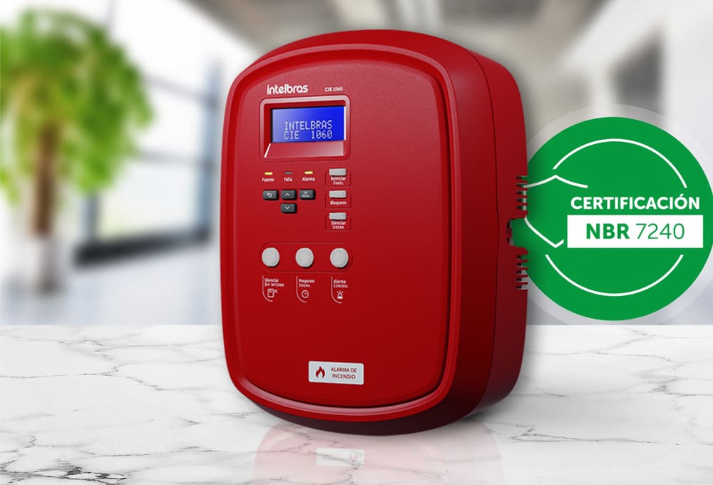 Central de incendio CIE1060 Intelbras
