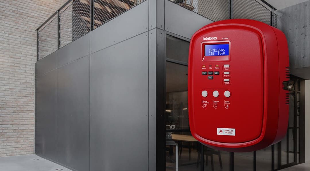 Central de incendio direccionable CIE1060 Intelbras