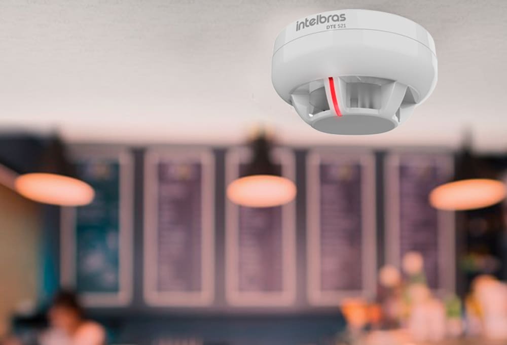 Detector de temperatura Intelbras DTE 521