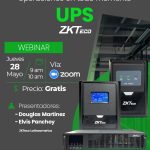 Webinar - Energía que acompaña, UPS ZKTeco