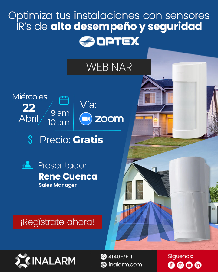 Webinar - Sensores de alto desempeño Optex
