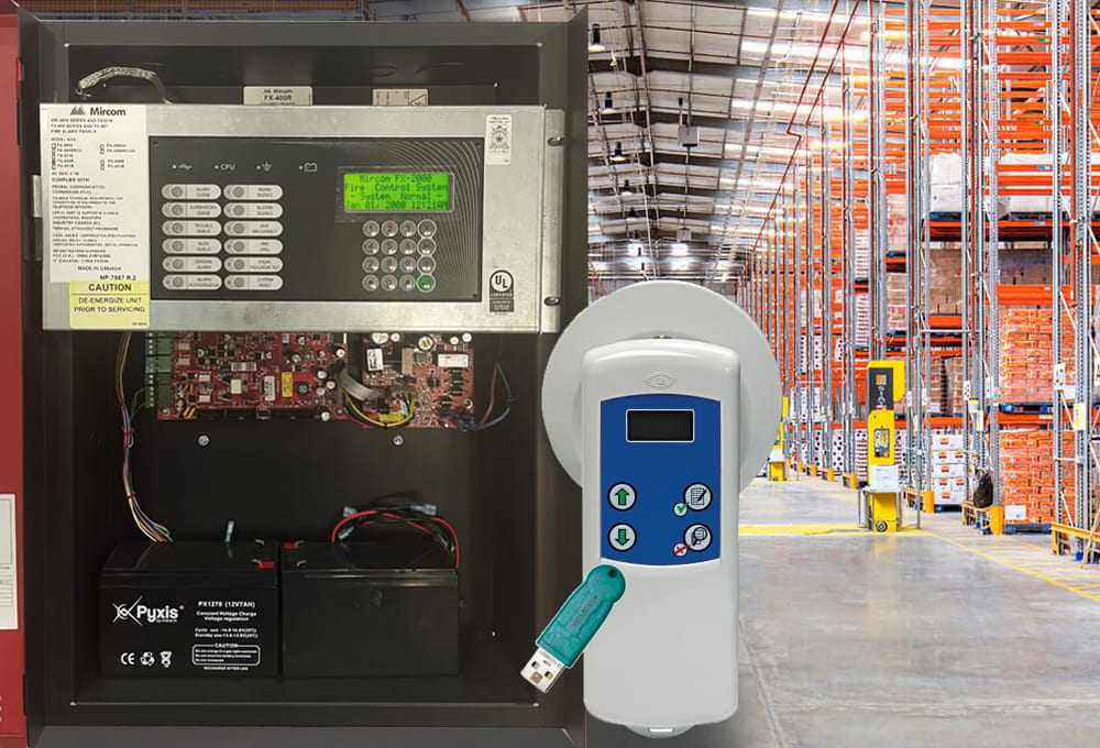 Herramientas de apoyo para programación de un panel de incendio direccionable