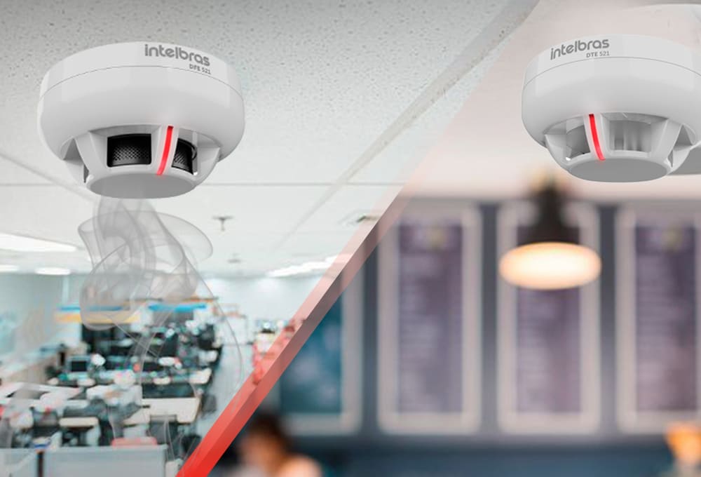 Dispositivos de incendio Intelbras