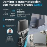 Curso técnico - Automatización motores y brazos CAME