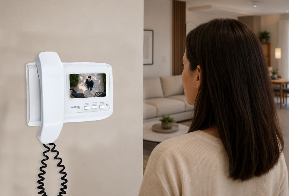 Videoportero IVR4 para control de visitas residencial