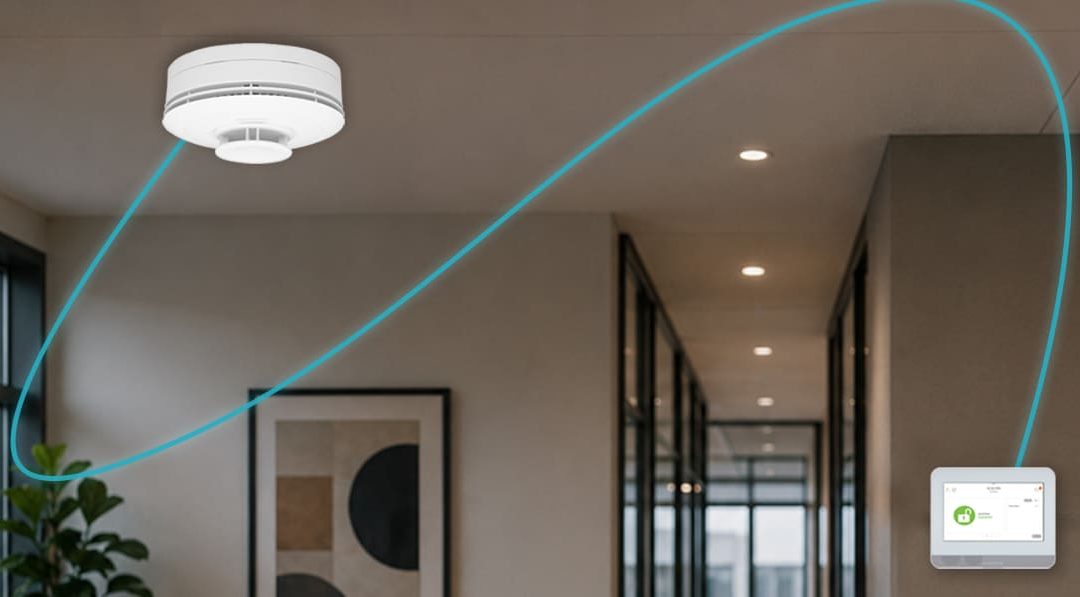 Cómo integrar detección de humo y calor al panel IQ4 Hub