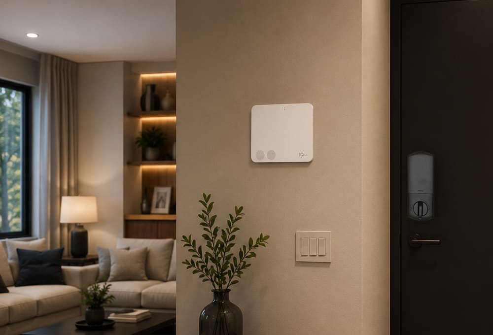 Cerraduras inteligentes con el panel Qolsys IQ4 NS
