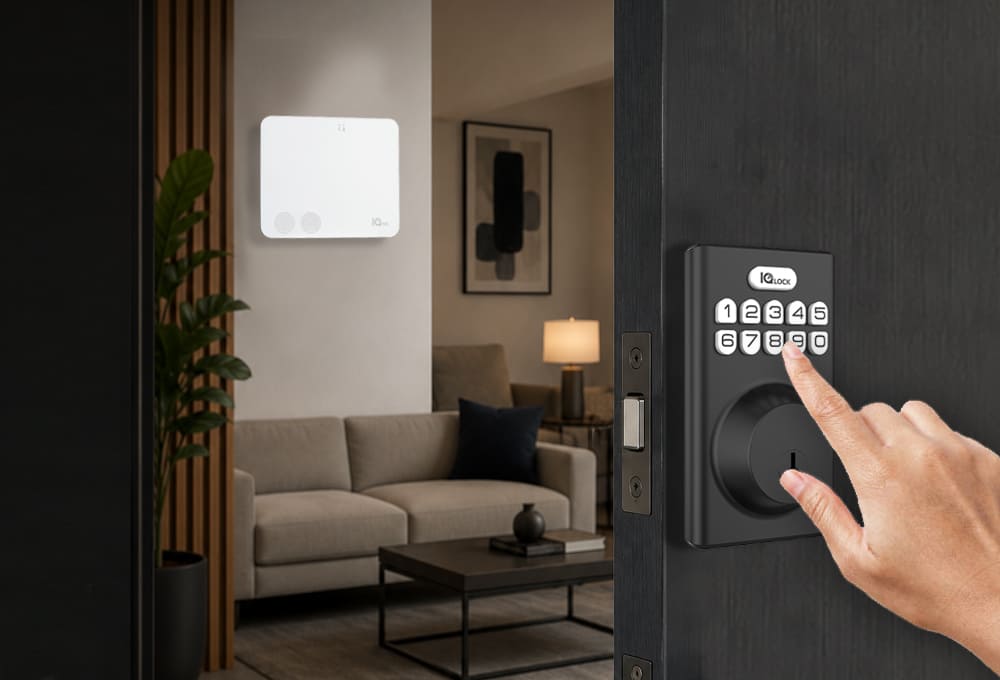 Cerradura PowerG IQDLK-PGK-MB para el hogar