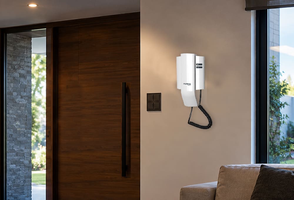 Solucion de intercomunicacion para el hogar con Intelbras